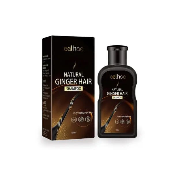 Gentle Ginger Renewal Shampoo: Mild Cleansing with Anti-Hair Fall Protection