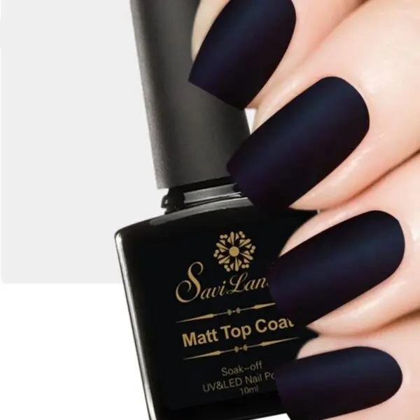 Matte Black Nail Polish